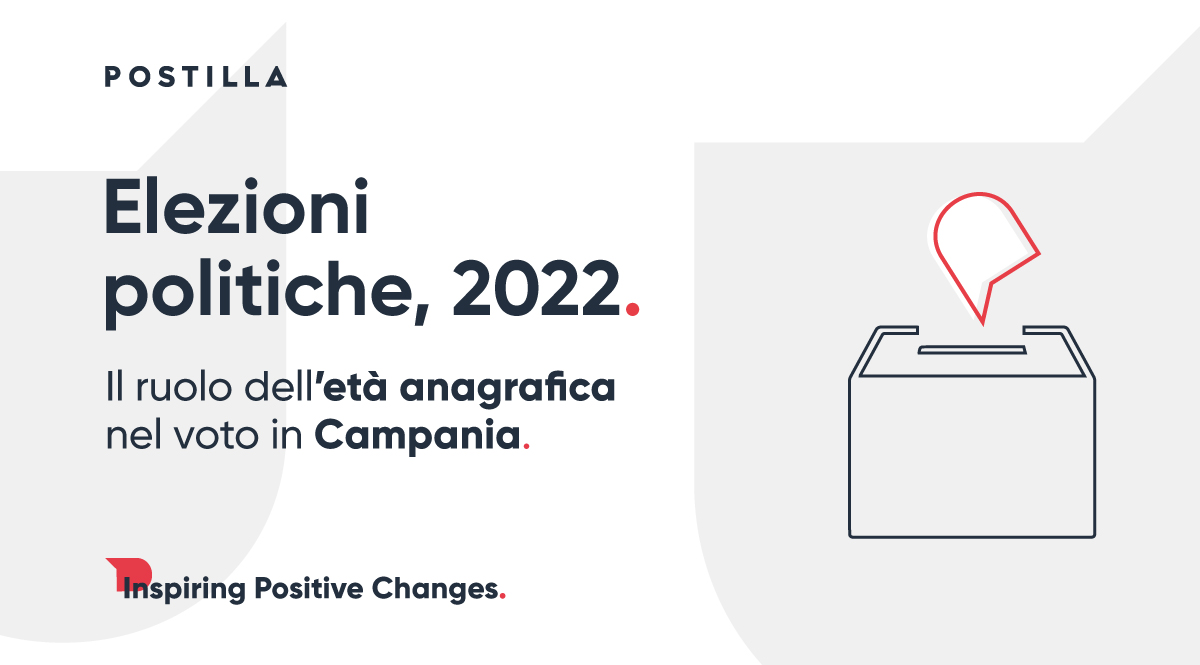 Elezioni 2022 in Campania: età e voto